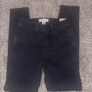 Madewell Black Denim Jeans